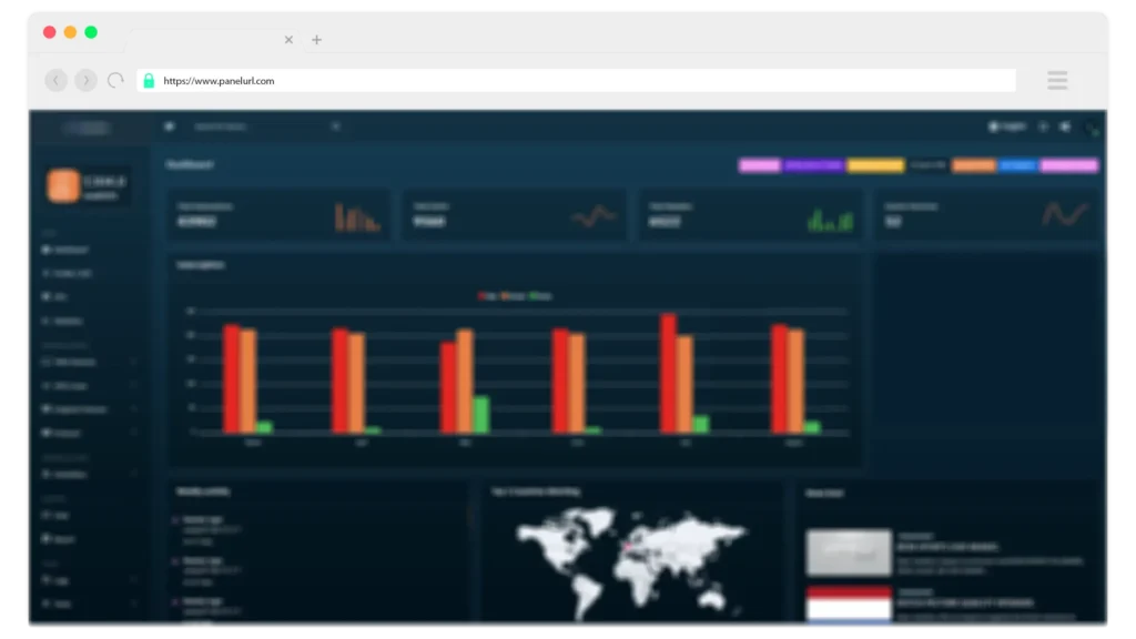 Zakelijke gebruiker beheert zijn eigen iptv reseller paneel bij Pandora IPTV om abonnementen te verkopen.